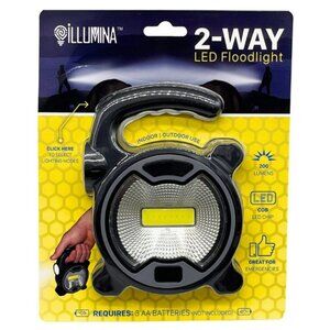 Portable 2-Way Floodlight/ Handheld Flashlight Indoor/Outdoor Cob LED Work Light
